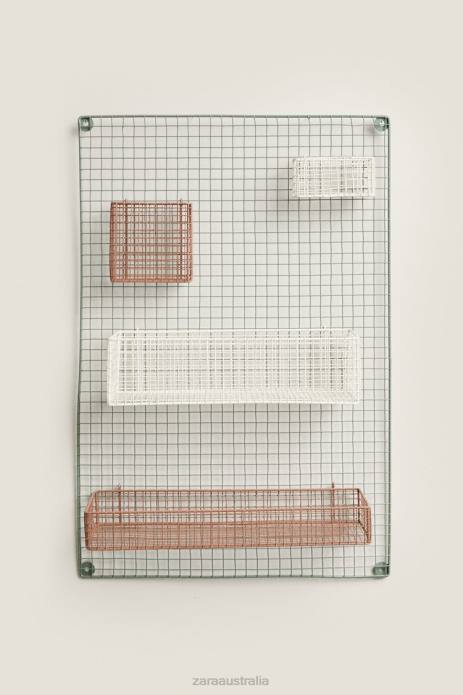Metal Hanging Organizer 822X1593 Zara Accessories Unisex Green