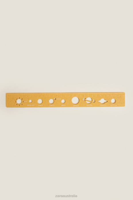 Planet Ruler 822X1582 Zara Accessories Unisex Yellow