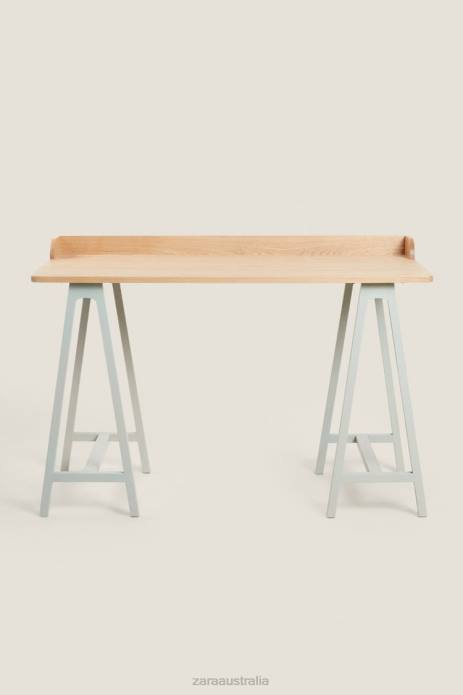 Sawhorse Desk 822X1576 Zara Accessories Unisex Green/Blue