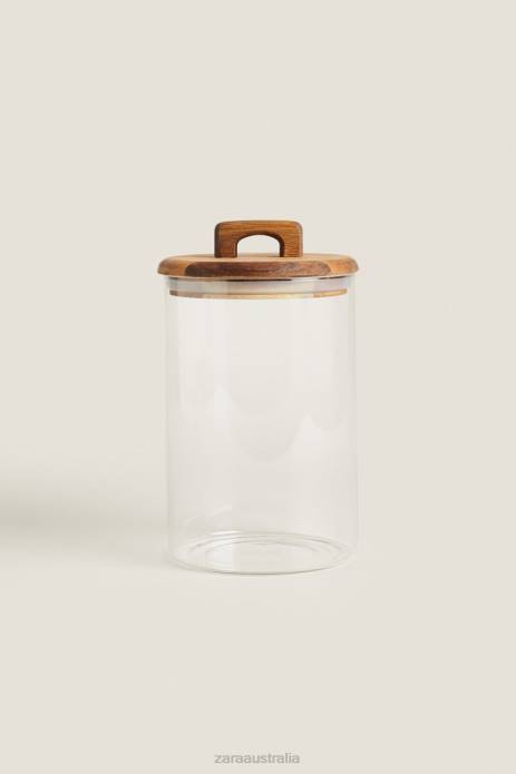Large Wide Jar 822X1687 Zara Accessories Unisex Light Beige