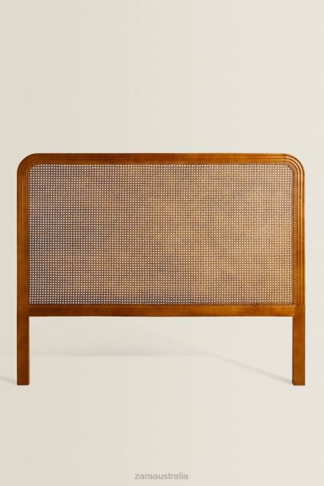 Ash And Rattan Headboard 822X1634 Zara Accessories Unisex Light Beige