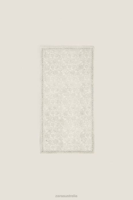Block Print Rug 822X1643 Zara Accessories Unisex Multicolor
