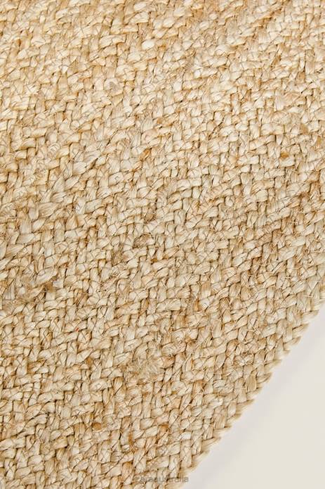 Jute Rug. 822X1645 Zara Accessories Unisex Light Beige