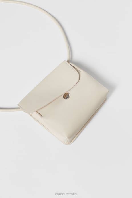 Monochrome Mini Crossbody Bag 822X1539 Zara Accessories Kids Off White