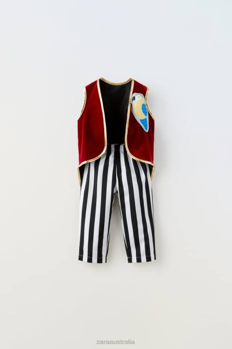 Pirate Costume Set 822X1601 Zara Clothing Kids Maroon