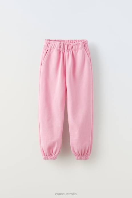 Basic Plush Pants 822X1529 Zara Clothing Kids Pink