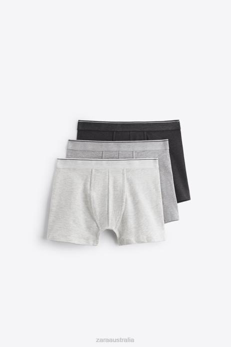 3 Pack Of Basic Boxers 822X1422 Zara Accessories Men Various