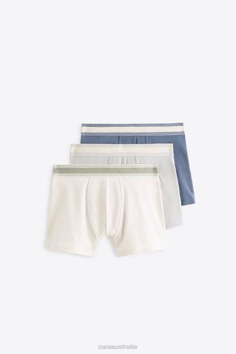 3 Pack Of Basic Boxers 822X1423 Zara Accessories Men Various