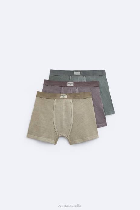 3 Pack Of Combination Boxers 822X1429 Zara Accessories Men Various