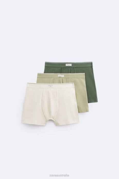 3 Pack Of Combination Boxers 822X1431 Zara Accessories Men Various