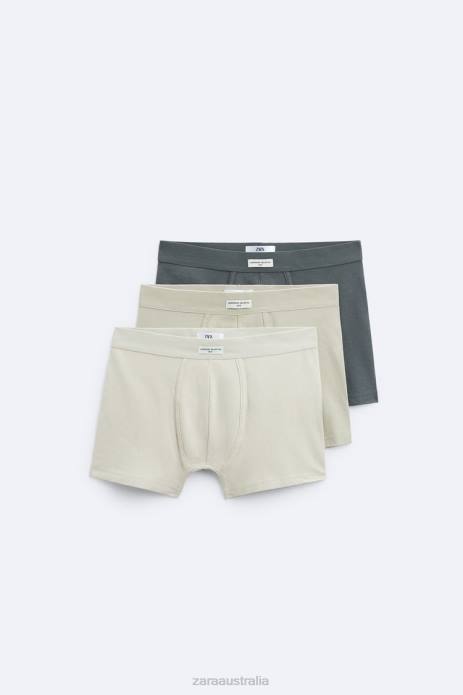 3 Pack Of Soft Boxers 822X1428 Zara Accessories Men Various