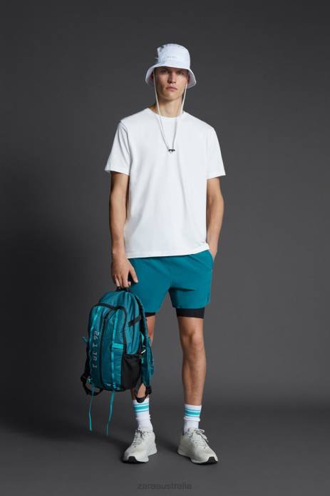 Technical Bucket Hat 822X1402 Zara Accessories Men White