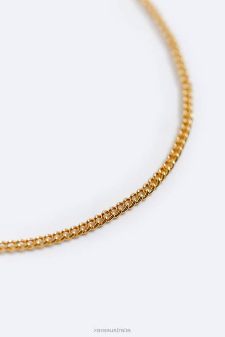 Metal Link Bracelet 822X1490 Zara Accessories Men Gold