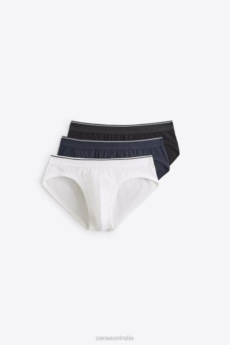 3 Pack Of Combination Briefs 822X1434 Zara Accessories Men Various