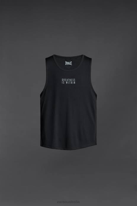 Everlast Tank Top 822X1197 Zara Clothing Men Black
