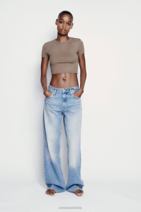 Strapless Top 822X285 Zara Clothing Women Mink